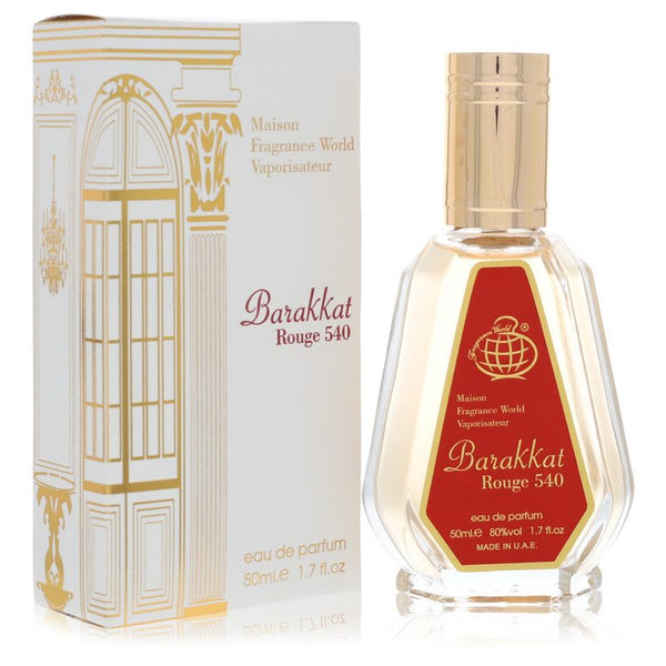 Fragrance World Barakkat Rouge 540 Perfume By Fragrance World Eau De Parfum Spray (Unisex) For Women