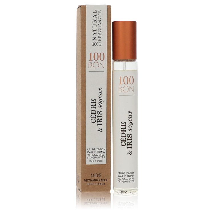 100 Bon Cedre & Iris Soyeux Cologne By 100 Bon Mini EDP Spray (Unisex Refillable) For Men