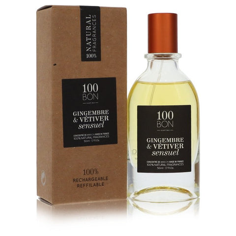 100 Bon Gingembre & Vetiver Sensuel Cologne By 100 Bon Concentree De Parfum Spray (Unisex Refillable) For Men