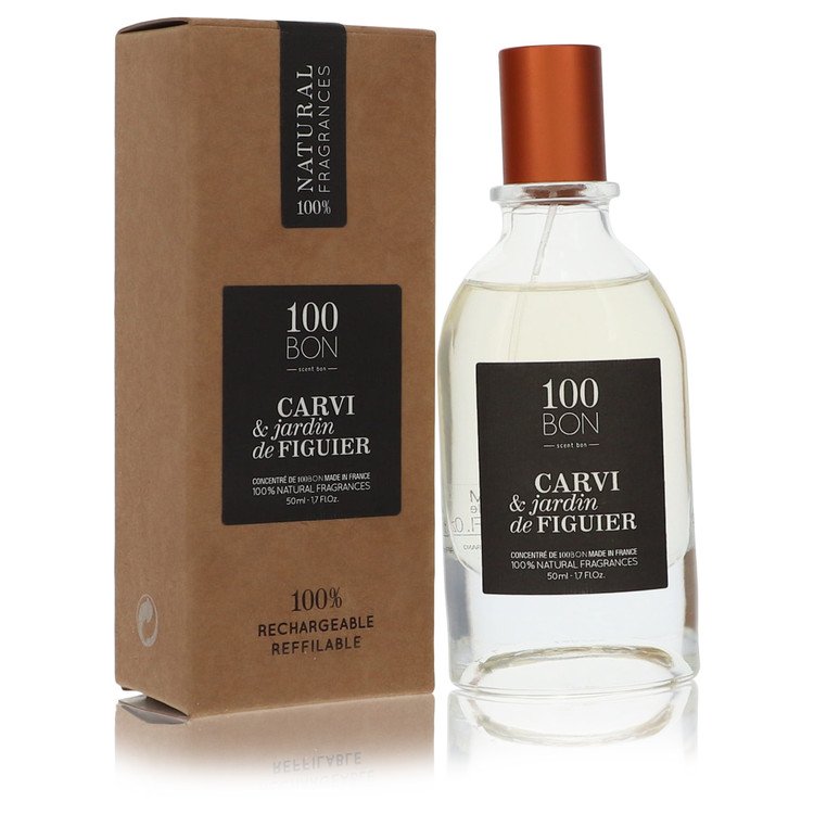 100 Bon Carvi & Jardin De Figuier Cologne By 100 Bon Concentree De Parfum Spray (Unisex Refillable) For Men