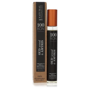 100 Bon Oud Wood & Amyris Cologne By 100 Bon Mini Concentree De Parfum (Unisex Refillable) For Men