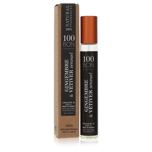 100 Bon Gingembre & Vetiver Sensuel Cologne By 100 Bon Mini Concentree De Parfum (Unisex Refillable) For Men