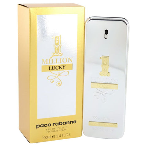 1 Million Lucky Cologne By Paco Rabanne Eau De Toilette Spray For Men
