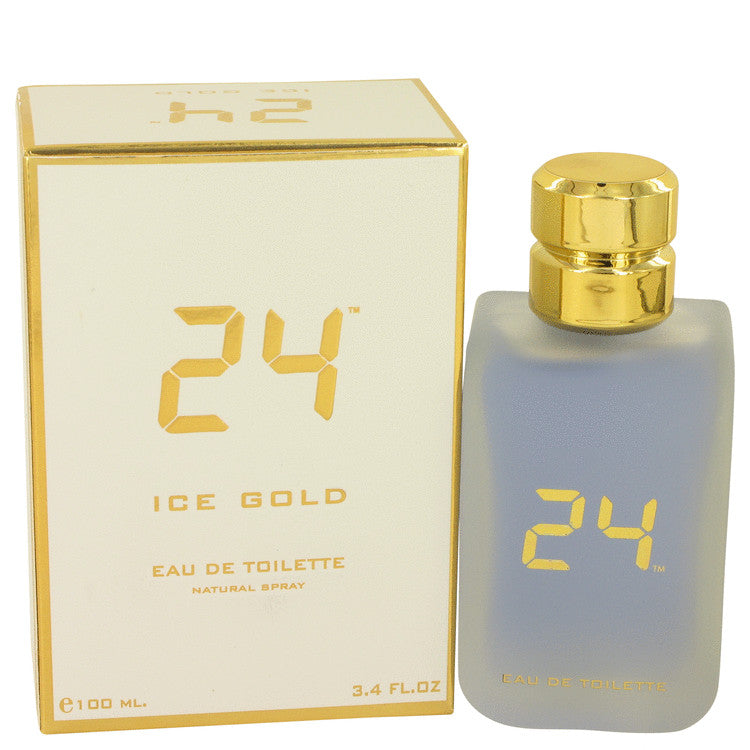 24 Ice Gold Cologne By ScentStory Eau De Toilette Spray For Men