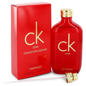 CK One Cologne By Calvin Klein Eau De Toilette Spray (Unisex Red Collector's Edition) For Men