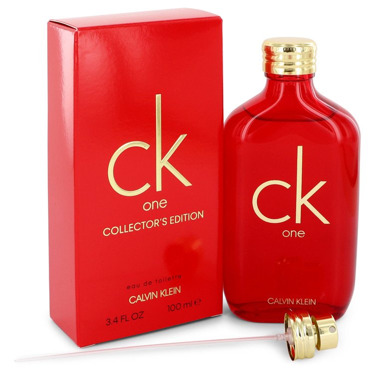 CK One Perfume By Calvin Klein Eau De Toilette Spray (Unisex Red collector's Edition) For Women