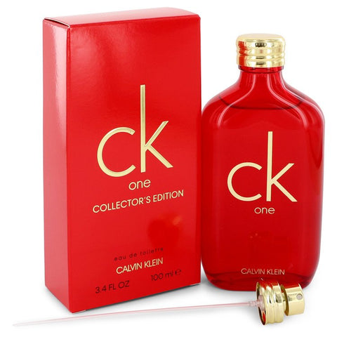 CK One Perfume By Calvin Klein Eau De Toilette Spray (Unisex Red collector's Edition) For Women