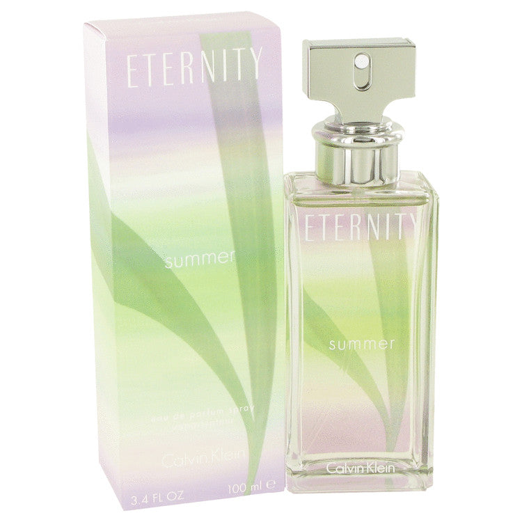 Eternity Summer Perfume By Calvin Klein Eau De Parfum Spray (2009) Purple & Green For Women