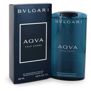 Aqua Pour Homme Cologne By Bvlgari Shower Gel For Men