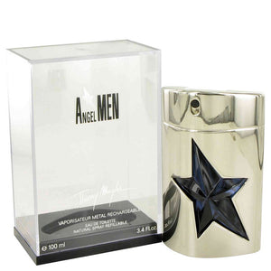 Angel Cologne By Thierry Mugler Eau De Toilette Spray Refillable (Metal) For Men