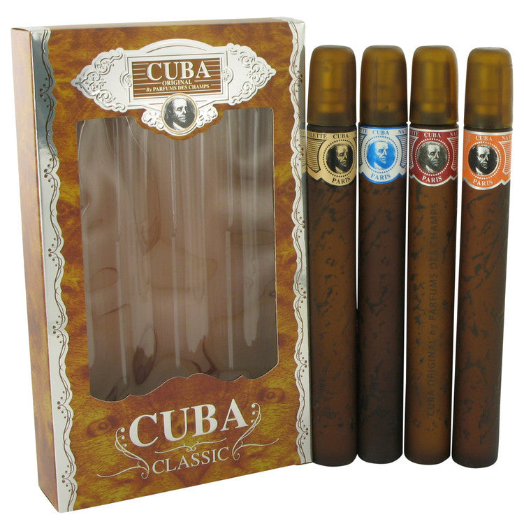 Cuba Red Cologne By Fragluxe Gift Set For Men