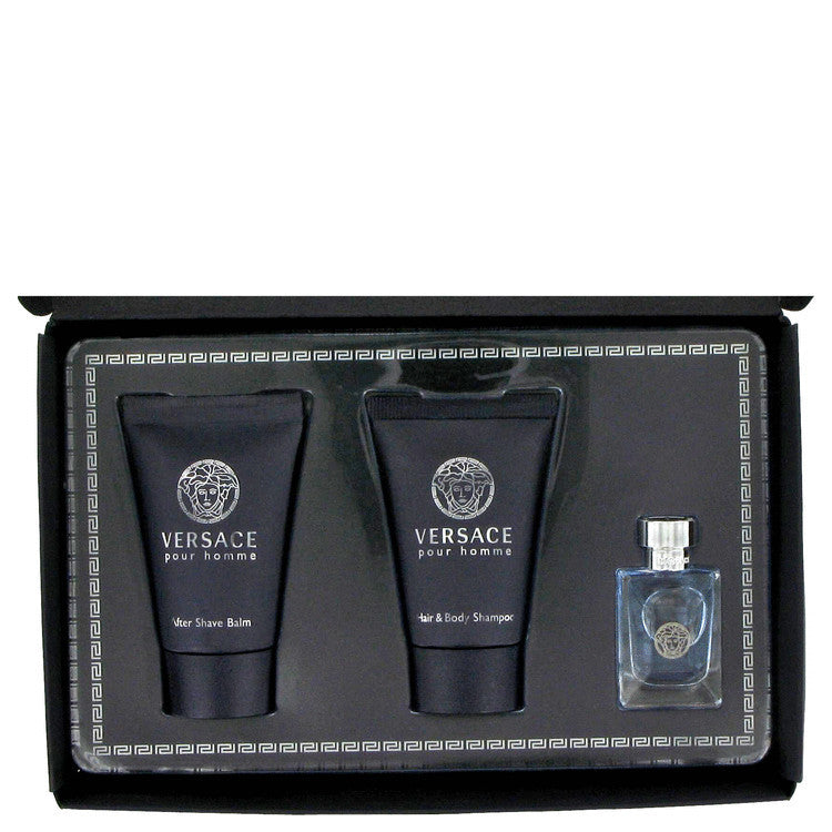 Versace Pour Homme Cologne By Versace Gift Set For Men