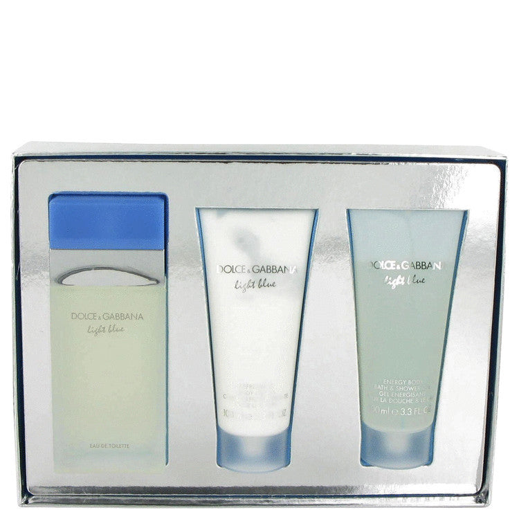 Light Blue Perfume By Dolce & Gabbana Gift Set For Women