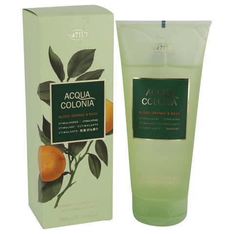 4711 Acqua Colonia Blood Orange & Basil Perfume By Maurer & Wirtz Shower Gel For Women