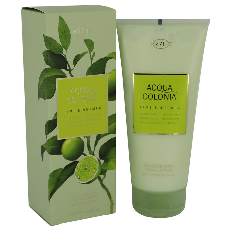 4711 Acqua Colonia Lime & Nutmeg Perfume By Maurer & Wirtz Body Lotion For Women