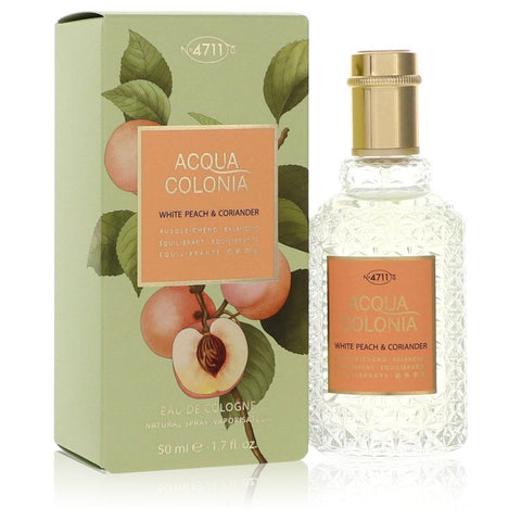 4711 Acqua Colonia White Peach & Coriander Perfume By 4711 Eau De Cologne Spray (Unisex) For Women