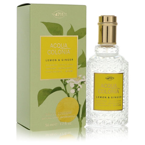 4711 Acqua Colonia Lemon & Ginger Perfume By 4711 Eau De Cologne Spray (Unisex) For Women