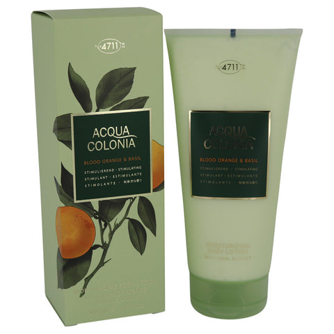 4711 Acqua Colonia Blood Orange & Basil Perfume By Maurer & Wirtz Body Lotion For Women