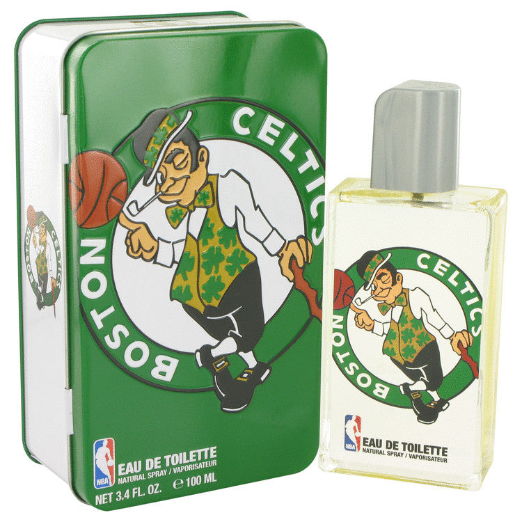 NBA Celtics Cologne By Air Val International Eau De Toilette Spray (Metal Case) For Men
