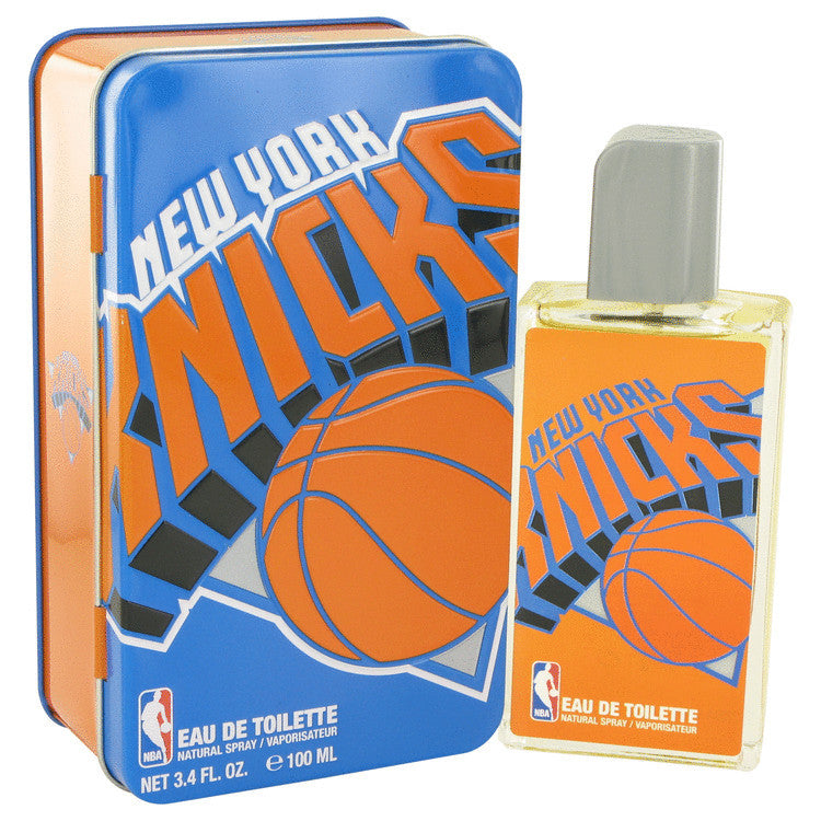 NBA Knicks Cologne By Air Val International Eau De Toilette Spray (Metal Case) For Men