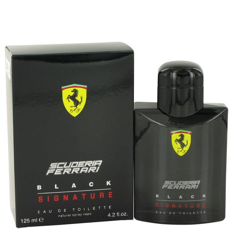 Ferrari Scuderia Black Signature Cologne By Ferrari Eau De Toilette Spray For Men