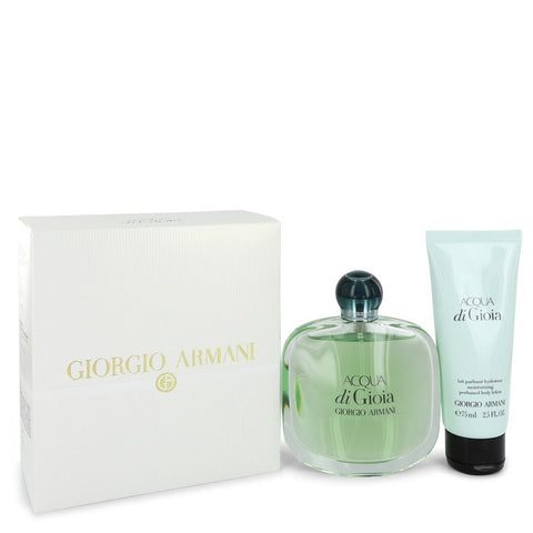 Acqua Di Gioia Perfume By Giorgio Armani Gift Set For Women