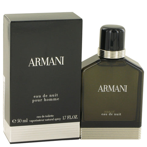 Armani Eau De Nuit Cologne By Giorgio Armani Eau De Toilette Spray For Men