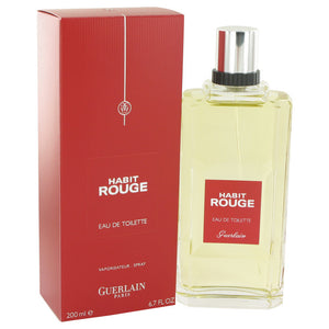 Habit Rouge Cologne By Guerlain Eau De Toilette Spray For Men