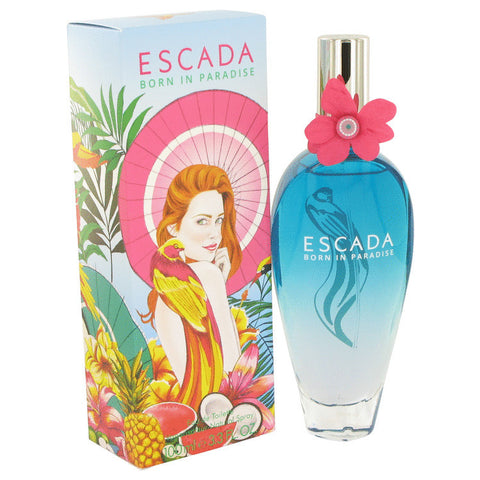 Escada Born In Paradise Perfume By Escada Eau De Toilette Spray (Limited Edition) For Women