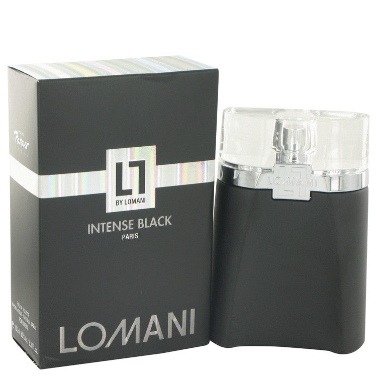 Lomani Intense Black Cologne By Lomani Eau De Toilette Spray For Men