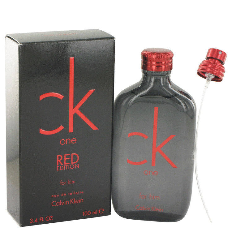 CK One Red Cologne By Calvin Klein Eau De Toilette Spray For Men