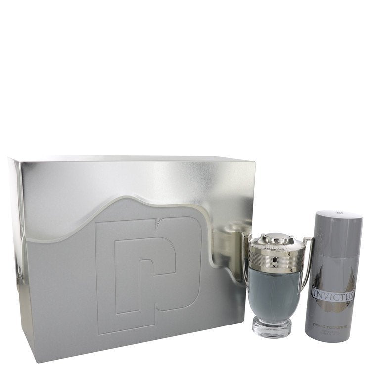 Invictus Cologne By Paco Rabanne Gift Set For Men