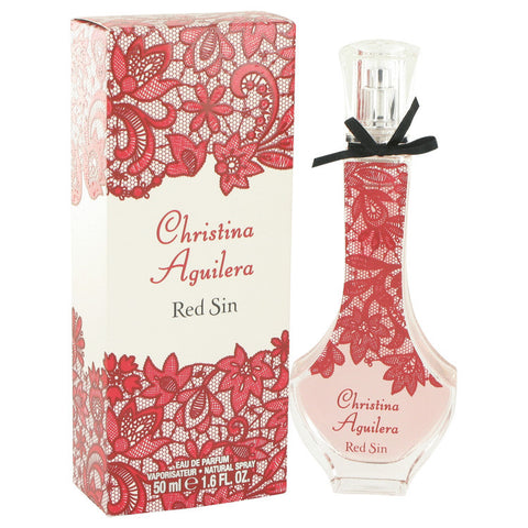 Christina Aguilera Red Sin Perfume By Christina Aguilera Eau De Parfum Spray For Women