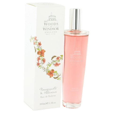 Pomegranate & Hibiscus Perfume By Woods of Windsor Eau De Toilette Spray For Women