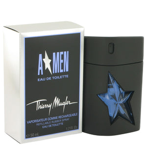 Angel Cologne By Thierry Mugler Eau De Toilette Spray Refillable (Rubber Flask) For Men