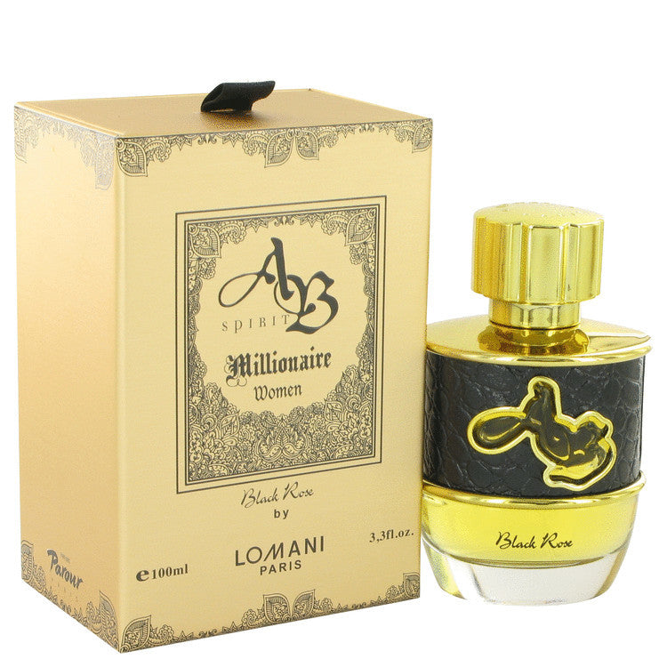 Ab Spirit Millionaire Black Rose Perfume By Lomani Eau De Parfum Spray For Women