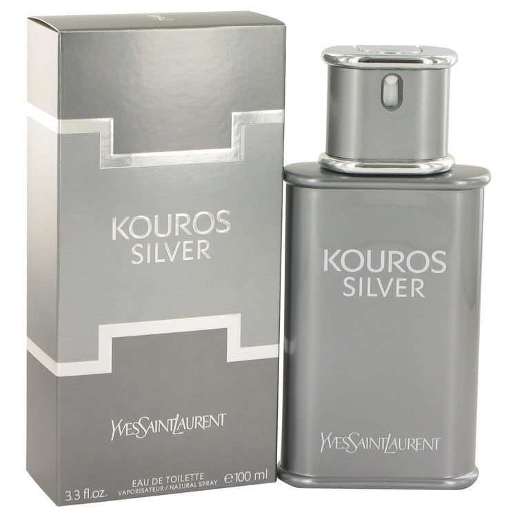 Kouros Silver Cologne By Yves Saint Laurent Eau De Toilette Spray For Men