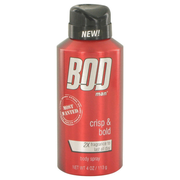 Bod Man Most Wanted Cologne By Parfums De Coeur Fragrance Body Spray For Men