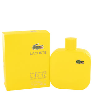 Lacoste Eau De Lacoste L.12.12 Jaune Cologne By Lacoste Eau De Toilette Spray For Men