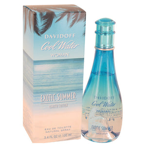 Cool Water Exotic Summer Perfume By Davidoff Eau De Toilette Spray (limited edition) For Women