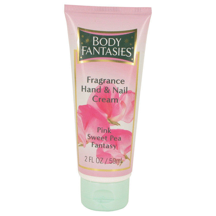 Body Fantasies Signature Pink Sweet Pea Fantasy Perfume By Parfums De Coeur Hand & Nail Cream For Women