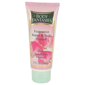 Body Fantasies Signature Pink Sweet Pea Fantasy Perfume By Parfums De Coeur Hand & Nail Cream For Women