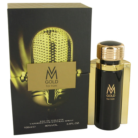 Victor Manuelle Gold Cologne By Victor Manuelle Eau De Toilette Spray For Men