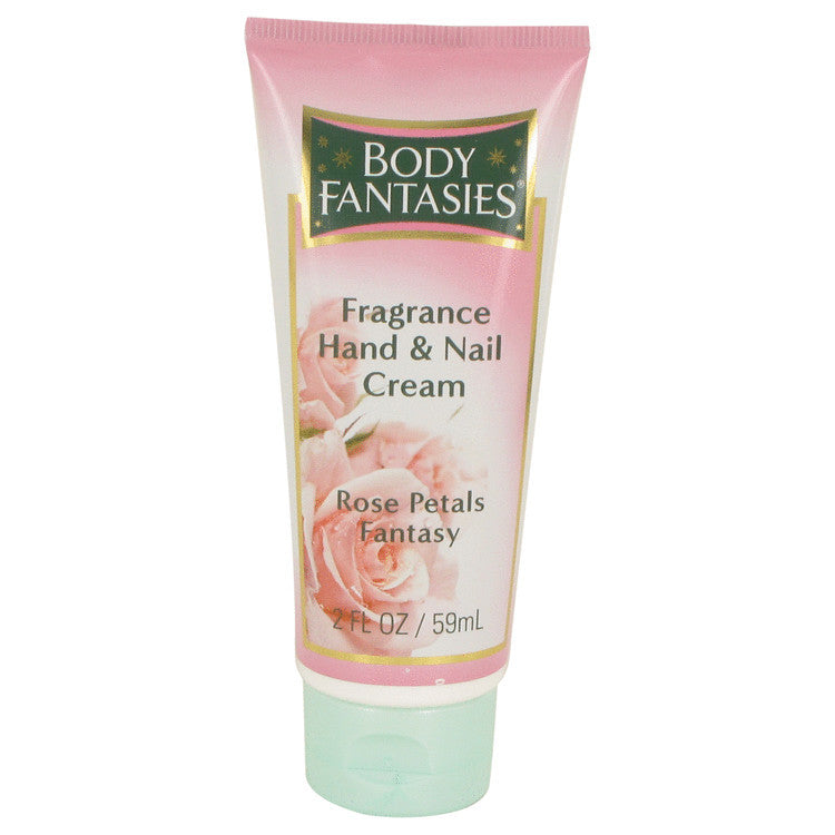 Body Fantasies Signature Rose Petals Fantasy Perfume By Parfums De Coeur Hand & Nail Cream For Women