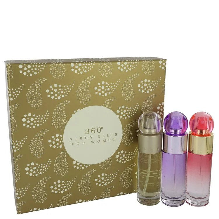 Perry Ellis 360 Perfume By Perry Ellis Gift Set For Women