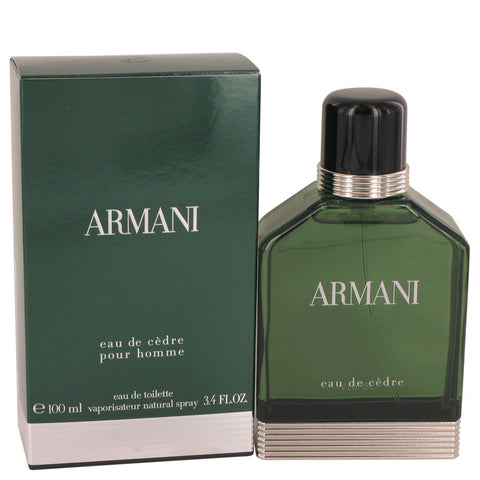 Armani Eau De Cedre Cologne By Giorgio Armani Eau De Toilette Spray For Men