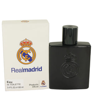 Real Madrid Black Cologne By Air Val International Eau De Toilette Spray For Men