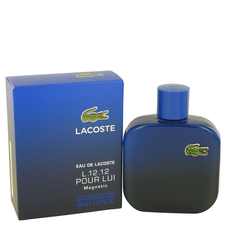 Lacoste Eau De Lacoste L.12.12 Magnetic Cologne By Lacoste Eau De Toilette Spray For Men