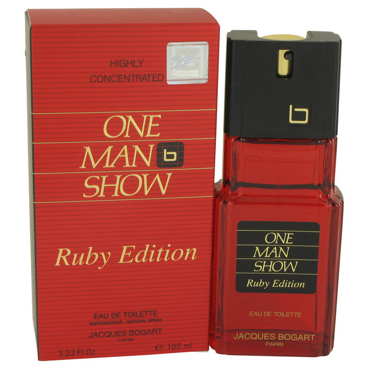 One Man Show Ruby Cologne By Jacques Bogart Eau De Toilette Spray For Men