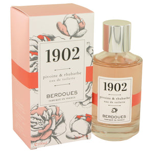 1902 Pivoine & Rhubarbe Perfume By Berdoues Eau De Toilette Spray For Women